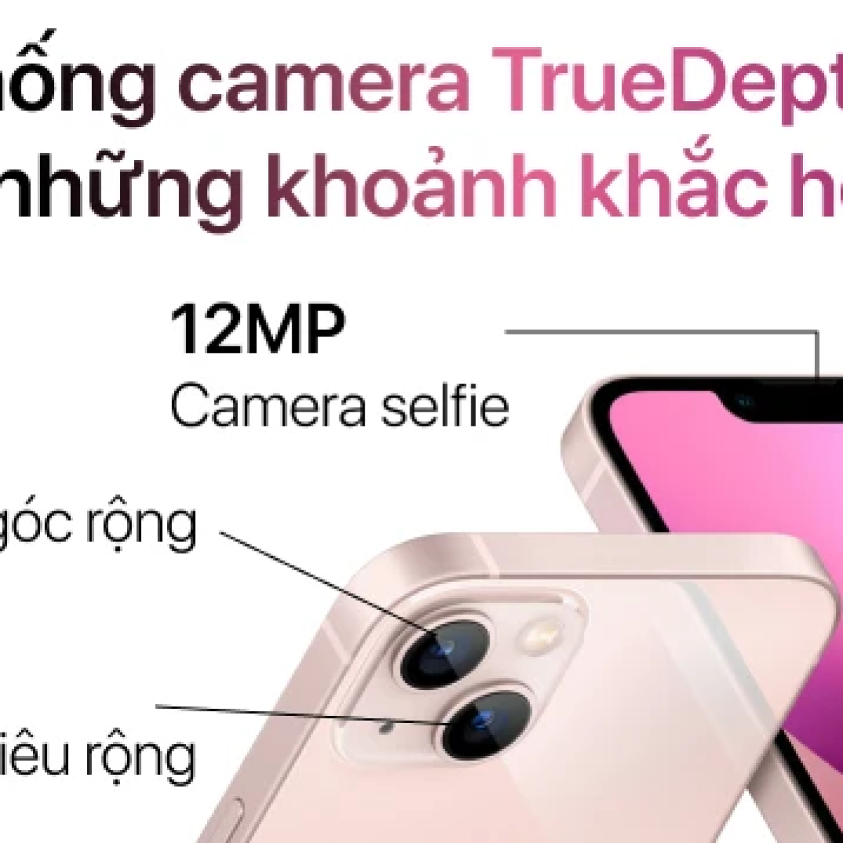 13 128GB Hồng 99%